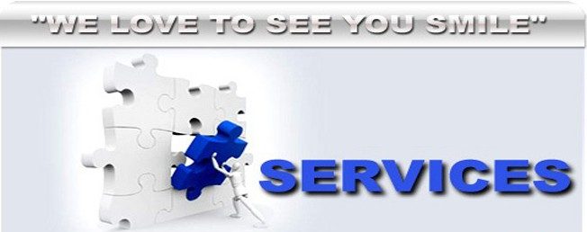 We love to see you smile — services